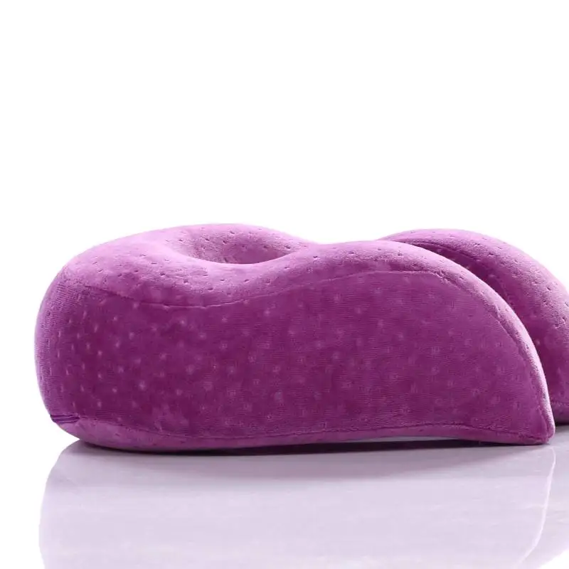 New Arrival Best Pillows for Neck Pain Upgrade Memory Foam Pillow Purple Color Neck Cervical Healthcare Pillows