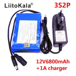 HK LiitoKala wysokiej jakości DC 12V 6800mAh 18650 Li-ion ładowalny akumulator banku zasilania dla GPS kamera samochodowa