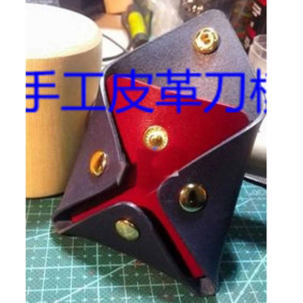 Juego de Herramientas de troquelado, botón a presión, bolsa de monedas, cuchillo de troquelado, molde de mano, bricolaje, lindo, sin costura