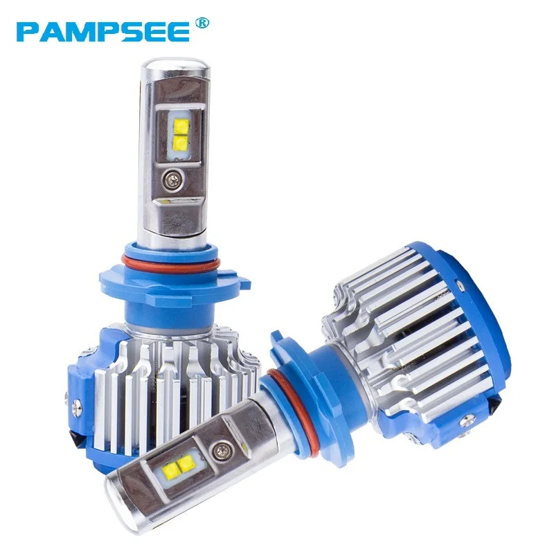 

Автомобильные фары PAMPSEE T1 H1 H3 H7 H8/9/11 881 HB3 9006 H4 H13 9004/7 Автомобильные фары 80 Вт 8000LM 6000K автомобильные лампы