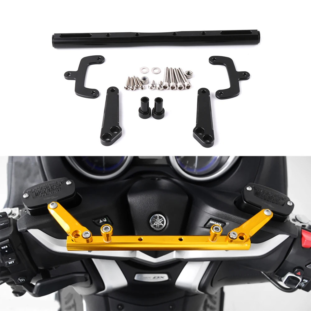 SMOK Motorcycle Accessories CNC Aluminum Alloy Mutifunctional cross bar for Yamaha Xmax 300 2012-2016 2017