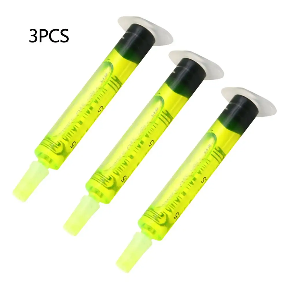 3pcs/lot High Concentration R12 R134a R410 Car Frozen Tracer Oil Car Fluorescent Auto Air Conditioning Refrigerant 2.5ml Each