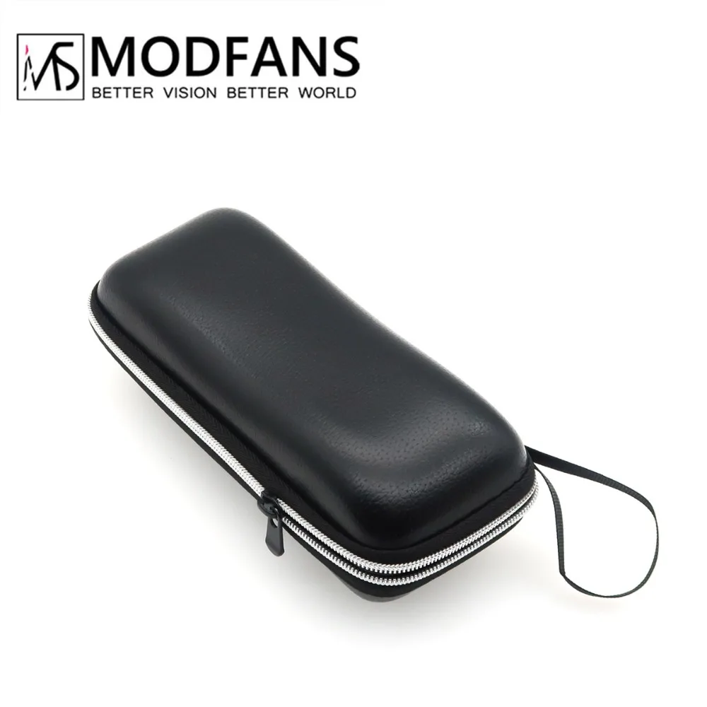 

Glasses Case For Sunglasses Eyeglass Case High Quality Black Leather Cover Eyewear Box With Soft Cleaning Lens Cloth