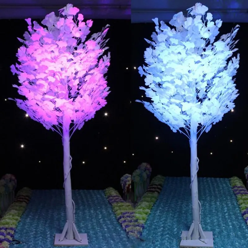 Imagem -03 - Adereços para Casamento Colunas de Cimentação da Estrada Ginkgo Branco Festa de Feriado e Árvore com Cabeças Suprimentos de Decoração