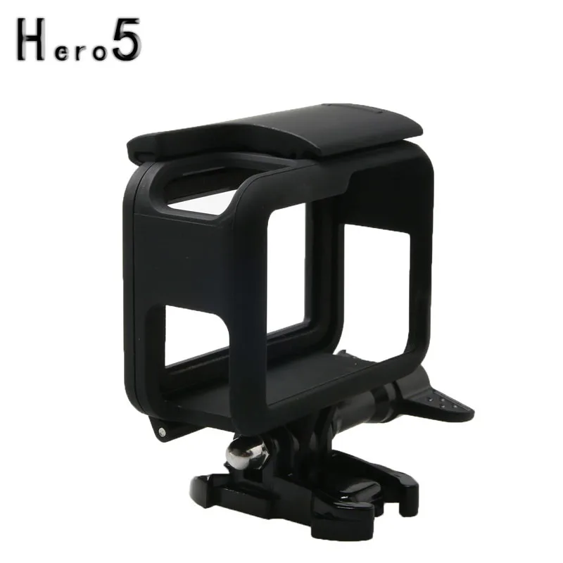 Protective Frame Case Standard Shell Protector Housing + Lone Screw + Base Mount For Go pro Hero 5 6 7 Black Accessories