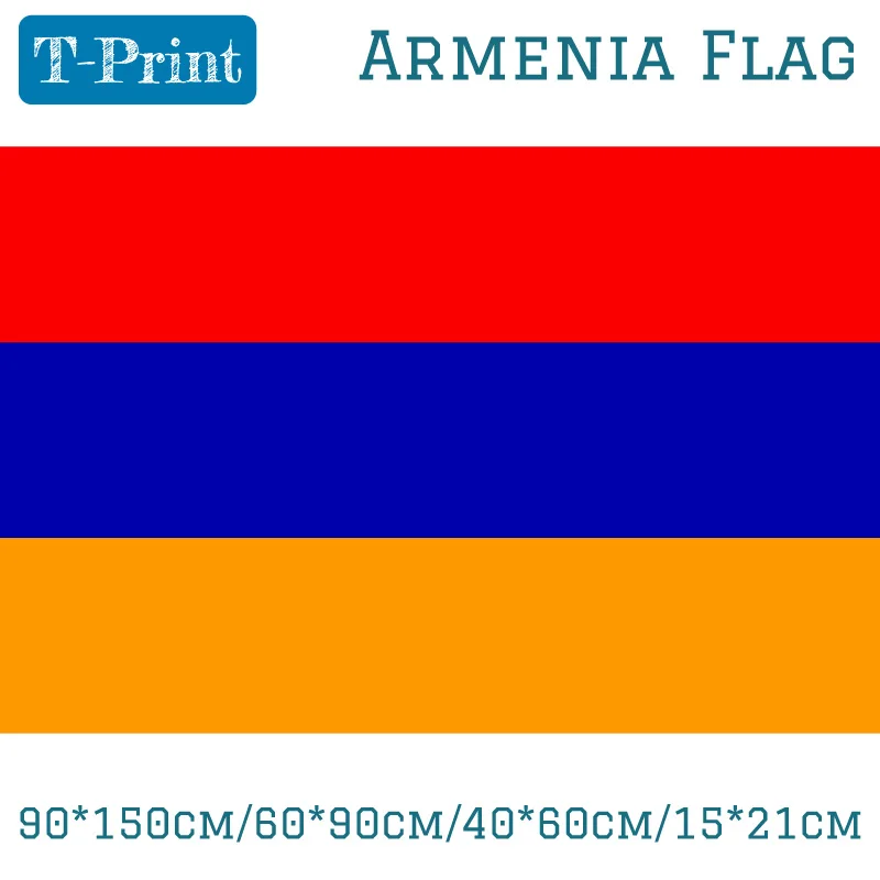 90*150cm/60*90cm Armenia flag National Day Sports games flag Sports meeting Banner and flag decoration/national flag