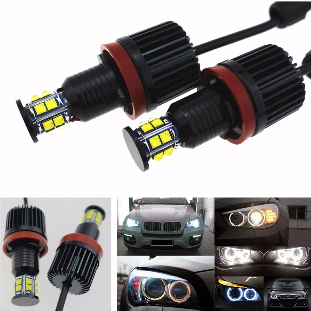 H8 120W CREE Chip LED Angel Eye Halo For BMW F01 F02 F03 F04 E83 E70 E71 E89 1 3 5 7 Series X3 X5 X6 Z4 740i 750i - 1366 Lumen