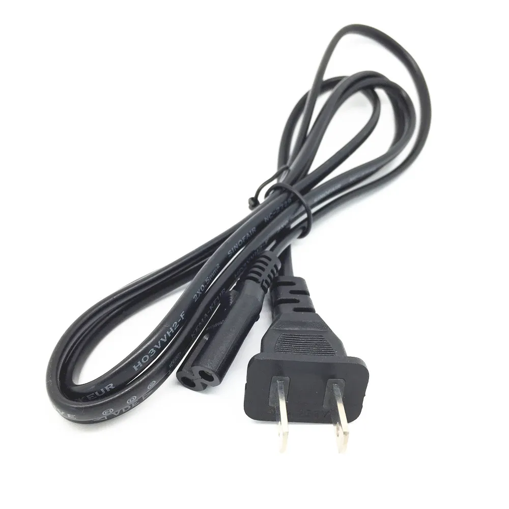 EU/US Plug 2-Prong AC Power Cord Cable Lead FOR Fujifilm Battery Charger BC-45 A 45b BC-45w 45c W126 BC-85 A BC-65 N BC-65s