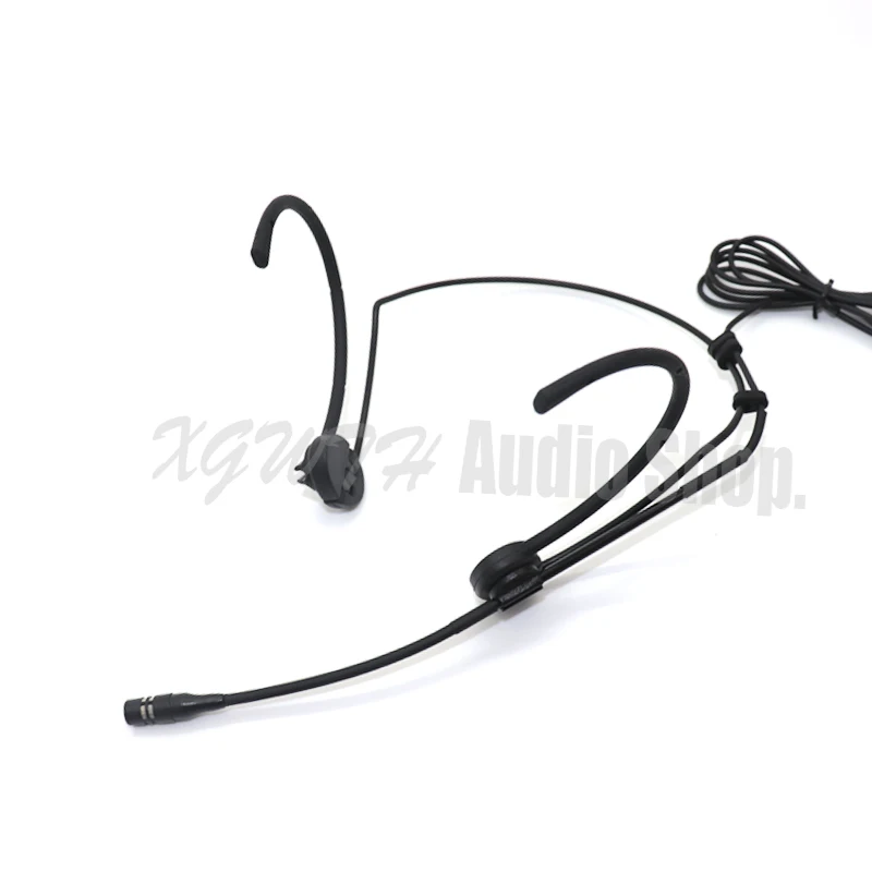 접이식 헤드 착용 슈퍼 카디오이드 콘덴서 헤드셋 마이크, AKG Samson 무선 바디 팩 송신기 3 핀 미니 XLR 3 핀