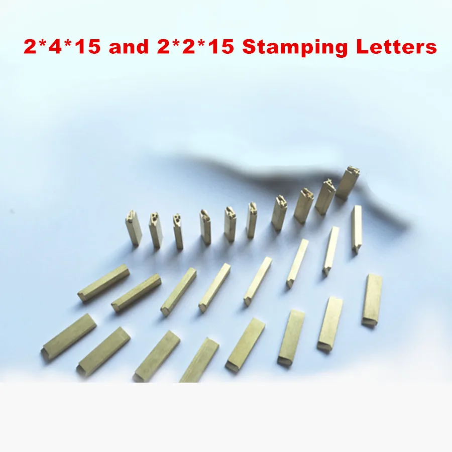 freeshipping  customize for 2*4*15mm  and 2*2*15 English letter/alphabet/font  and numbers for HP-241B/DY-8 date coding machine,