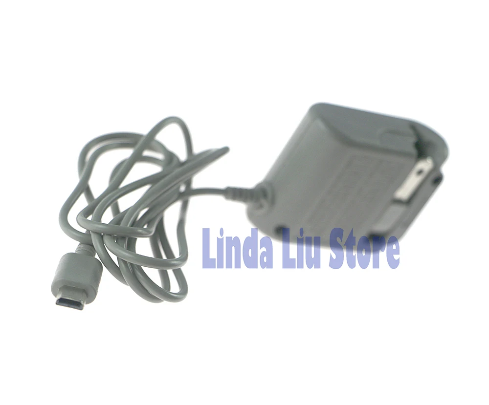 ChengChengDianWan-Adaptador de alimentação AC para Nintendo DS Lite NDSL, carregador de viagem parede, EUA 2 pinos, 1Pc