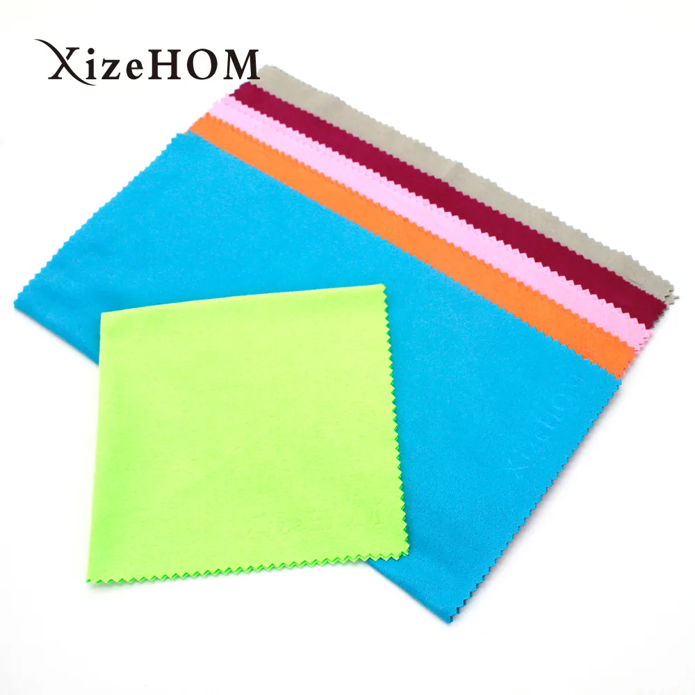 3pcs 25*25cm Suede/knitted fabric Cleaning Cloths Wipes for Lenses Camera Computer Screen Glasses Eyeglass Cleaning Cloth