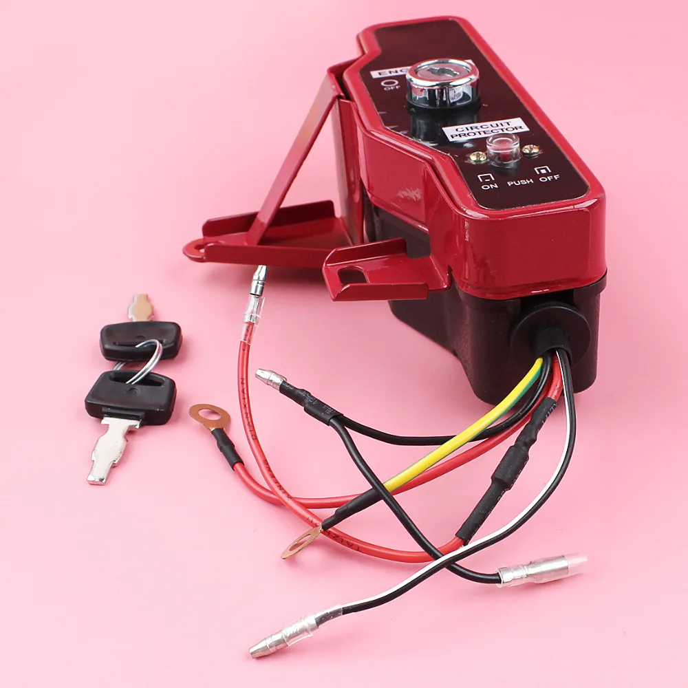 Ignition Switch Box with Keys For Honda GX160 GX200 5.5HP 6.5HP GX 160 200 Lawn Mower Small Gas Engine Motor Part