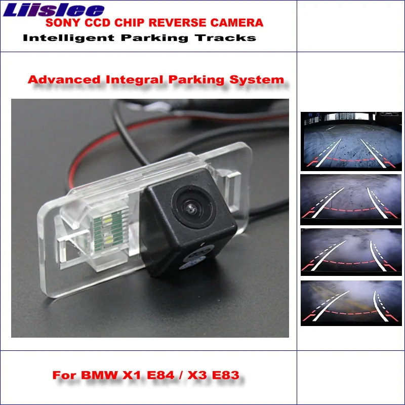 

Car Rear Reverse Camera For BMW X1 E84 / X3 E83 Intelligent Parking Tracks Backup CAM 580 TV Lines Dynamic Guidance Tragectory