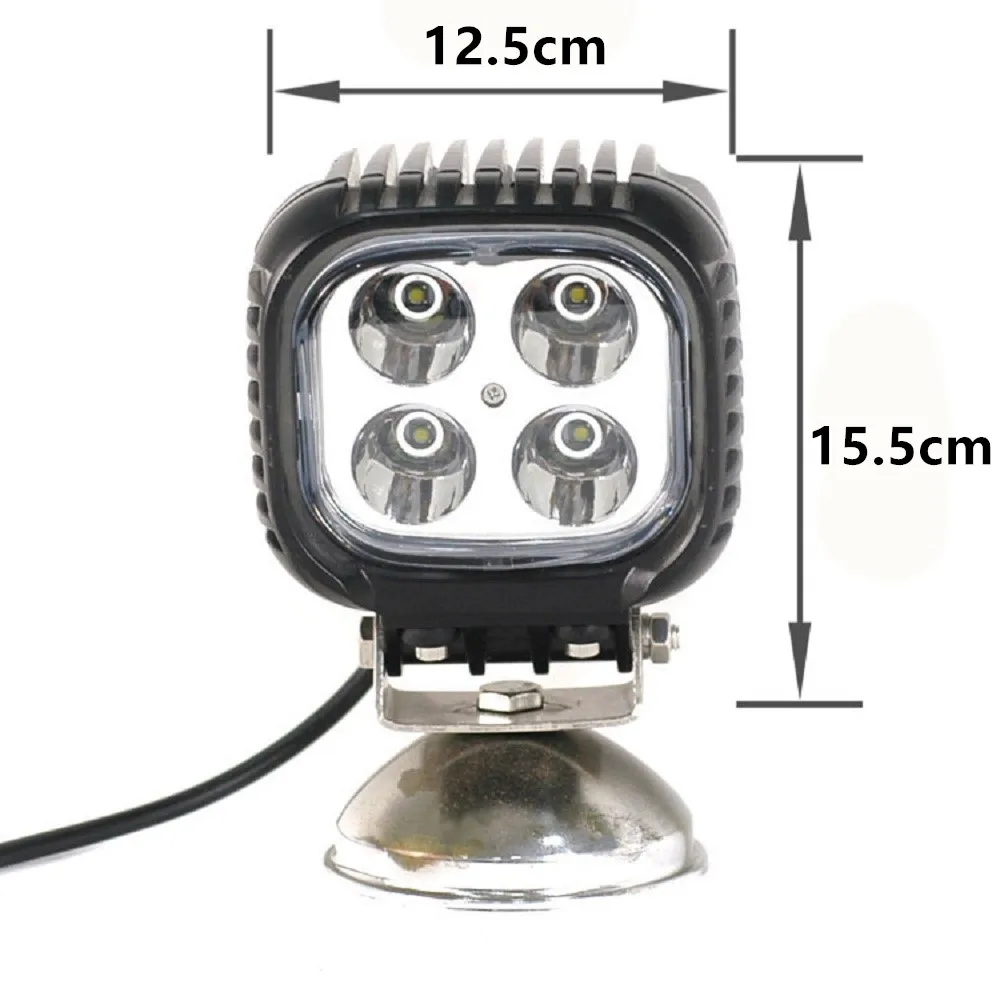 2pcs 40W Tractor lights Led 5inch LED Work Light 12V 24V Car Spot Flood light For offroad Auto SUV 4X4 Truck ATV 4WD