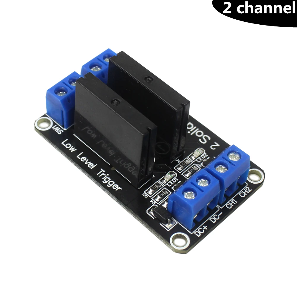 1/2/4 Channel Solid State Relay G3MB-202P DC-AC PCB SSR In 5VDC Out 240V AC 2A For Arduino