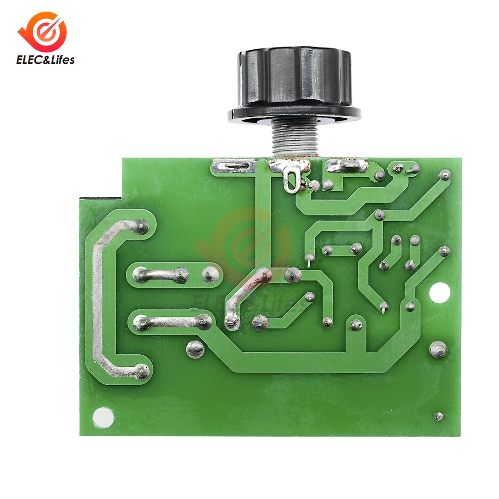 4000W 0-220V AC SCR Motor Speed Controller Dimmers Dimming Switch Electric Voltage Regulator With Temperature Insurance