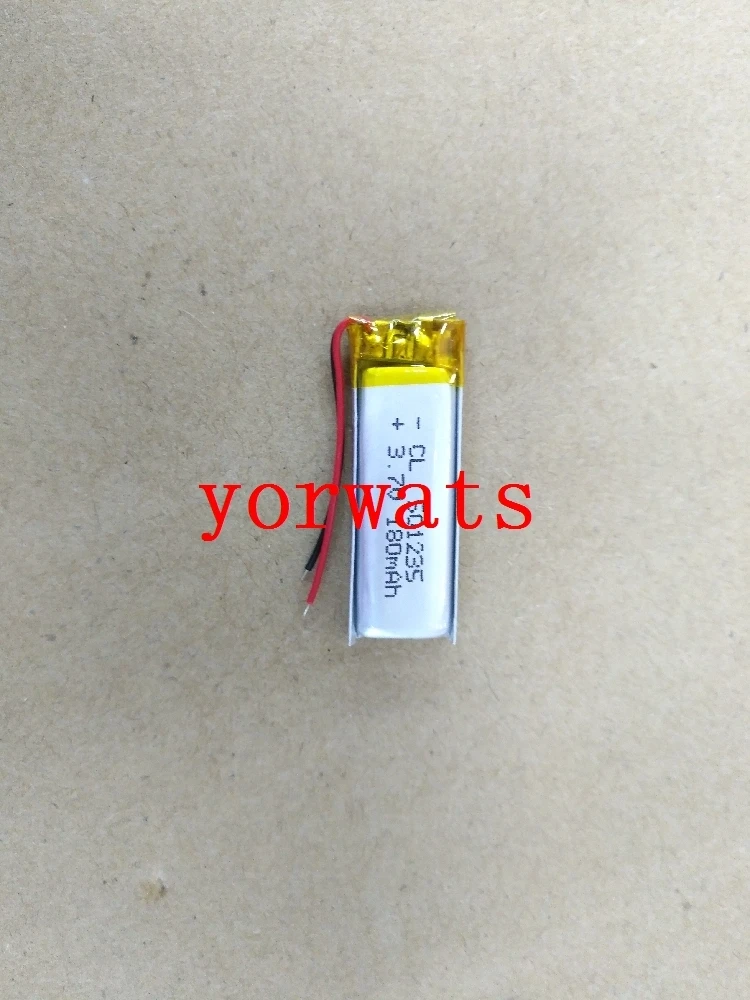 New Hot A Rechargeable Li-ion Cell  3.7V polymer lithium battery 501235 180MAH direct sale