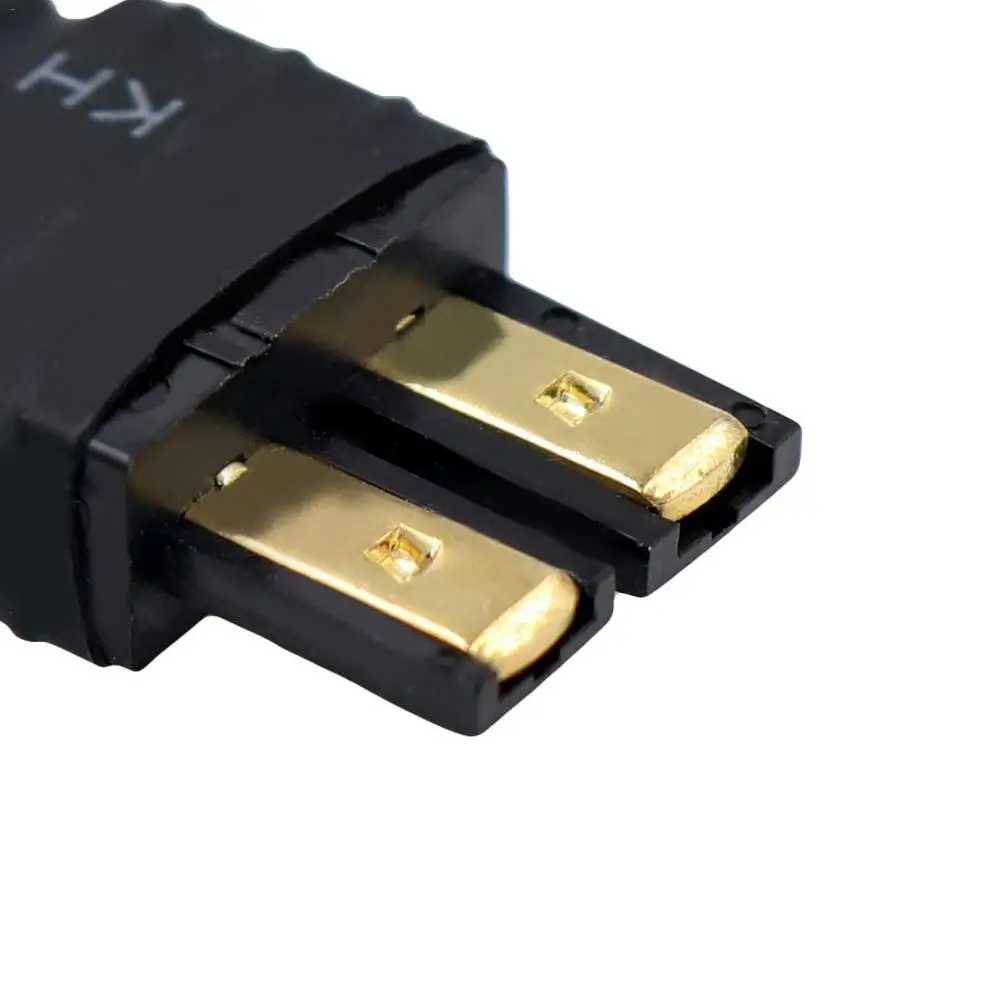 1PC Male T-Plug Deans to Female TRX Traxxas Connector Adapter for RC Battery ESC & Charger