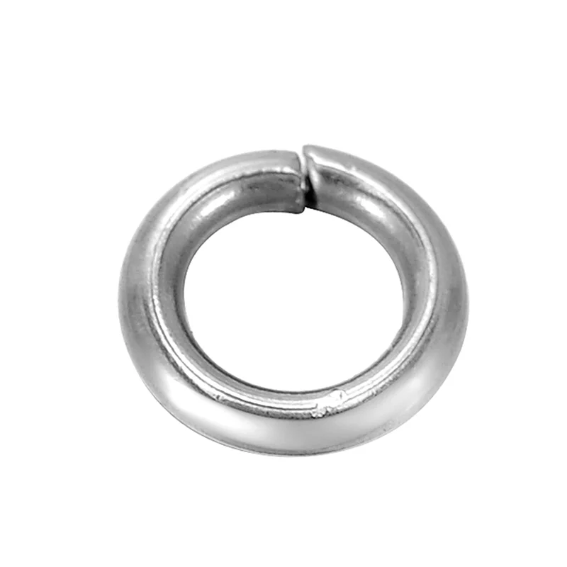 

8Seasons 1.2mm 304 Stainless Steel Opened Jump Ring Findings Round Silver Color7mm DIY Making Necklace Bracelets Jewelry,500PCs