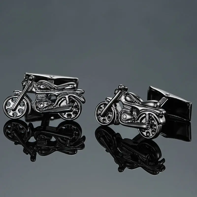 DY New high quality brass material high-grade car Motorcycle airplane Cufflinks fashion men\'s shirts Cufflinks Jewelry wholesale