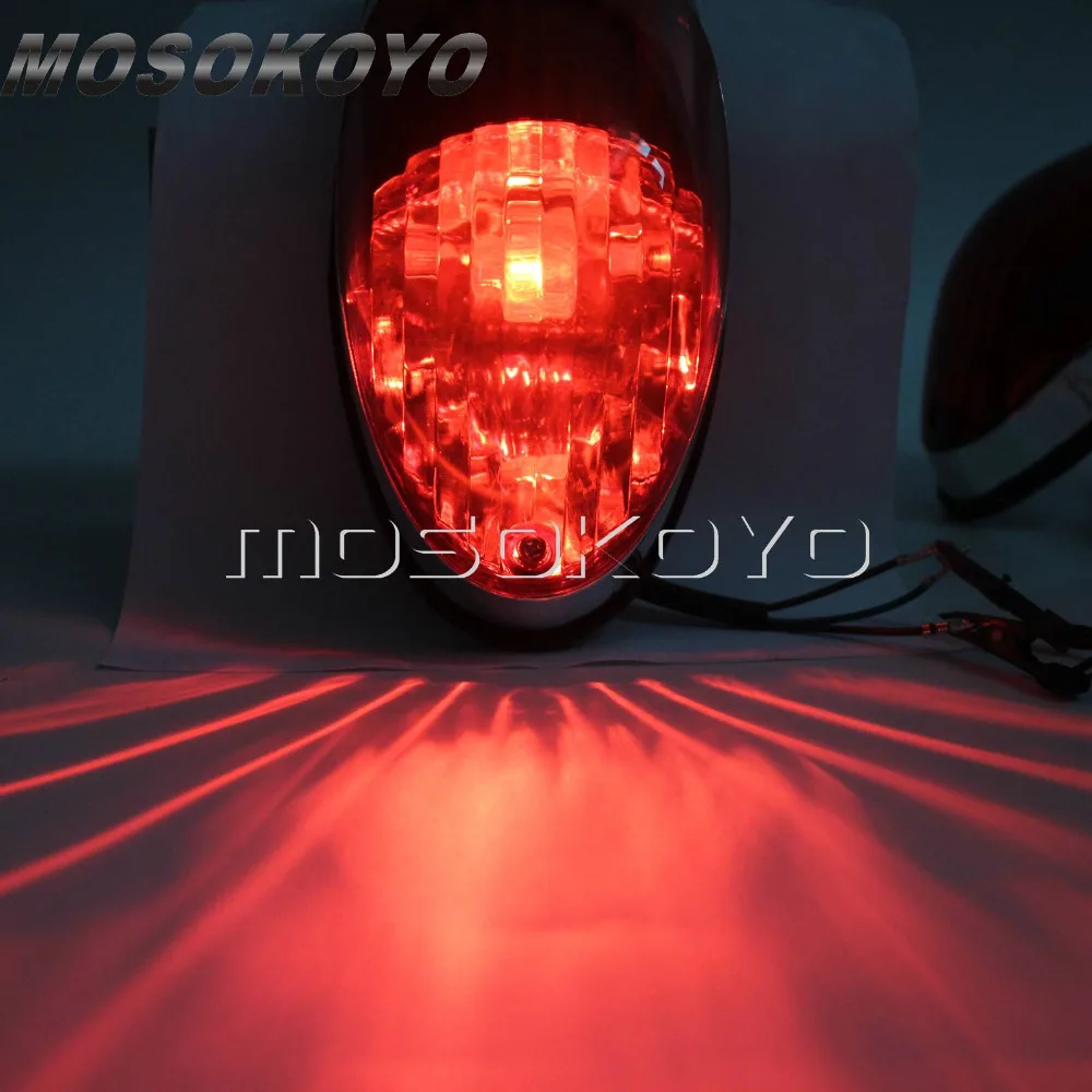 Universal Rear Indicator Motorbike Brake Light Tail Light for Harley Honda Shadow VLX400 Magna250 Scooter Motorcycle Taillight