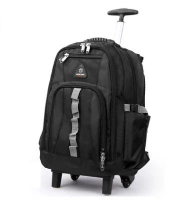 Travel Rolling Luggage bag for men  travel trolley backpack for business cabin size  wheeled backpack bags on wheels Baggage bag