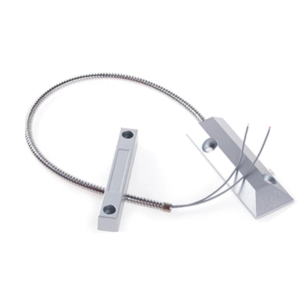 10pcs aluminum Wired Door &Window Sensor Magnetic Switch Home access control System