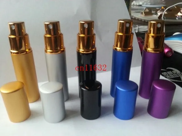 

1000pcs/lot Free Shipping 5ml Refillable Portable Mini perfume bottle Traveler Spray Atomizer Empty Parfum bottle