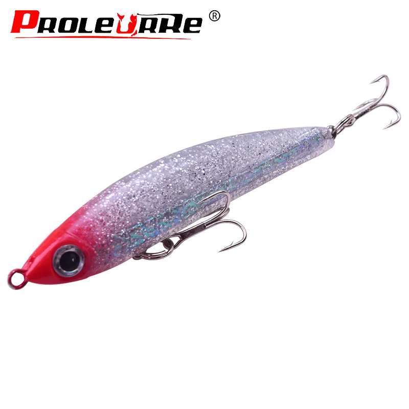 1Pcs Silicone Lead Block fishing lure 8cm 14.5g sinking jig Wobblers Swim baits Artificial Baits Crankbait Fishing tackle PR-220