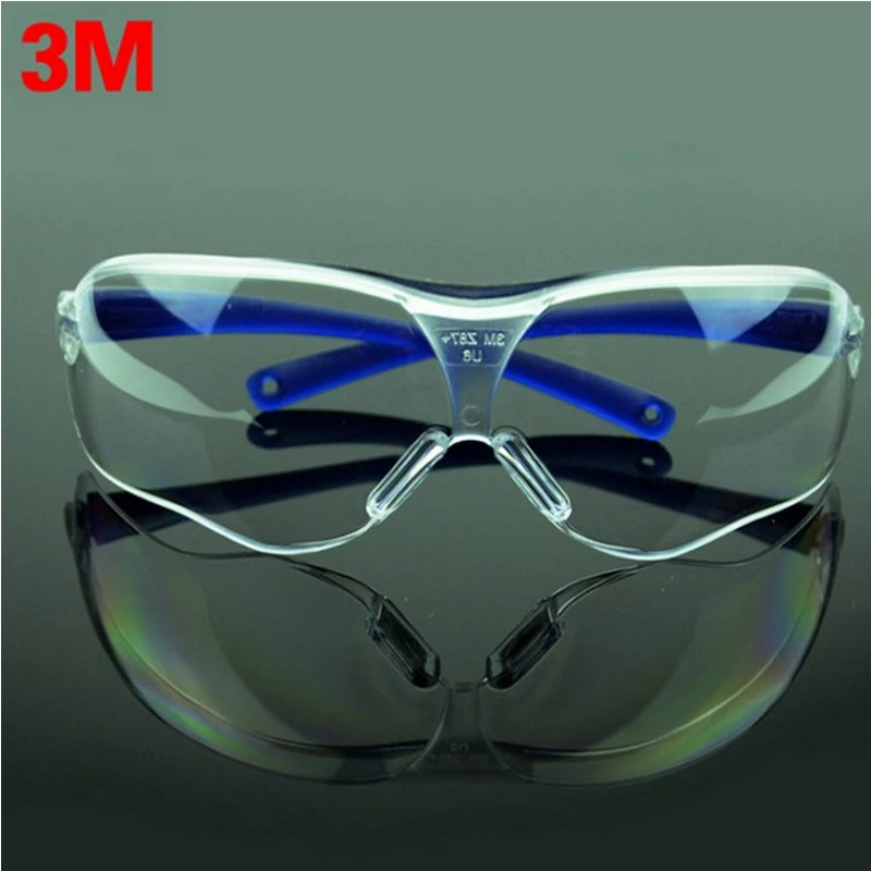 3M 10434 Safety Glasses Goggles Anti-wind Anti sand Anti Fog Anti Dust Resistant Transparent Glasses protective eyewear