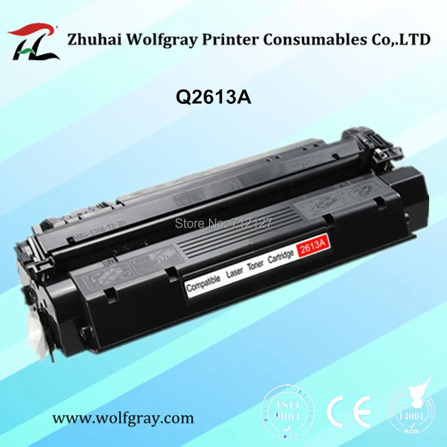 Compatible black toner cartridge for HP Q2613A 2613a 2613 LaserJet 1300/1300n printer