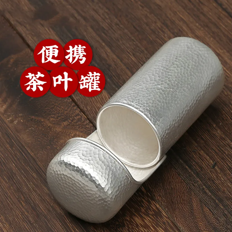 High grade Silver made Tea Kettle Vacuum Thermos cup Coffee cup  Kung Fu Tea gift for family and friends kitchen office tea set