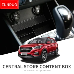 ZUNDUO Car Armrest Center Console Box for Hyundai Creta 2014 ~ 2019 IX25 Accessories Central Multifunction Storage Container Box