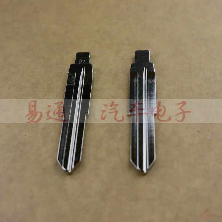 Originele Vervangen Ingeklapte Sleutel Blade Voor Ssang Yong Autosleutel Embryo Vervangen De Sleutel Hoofd Remote Key Blade NO.92