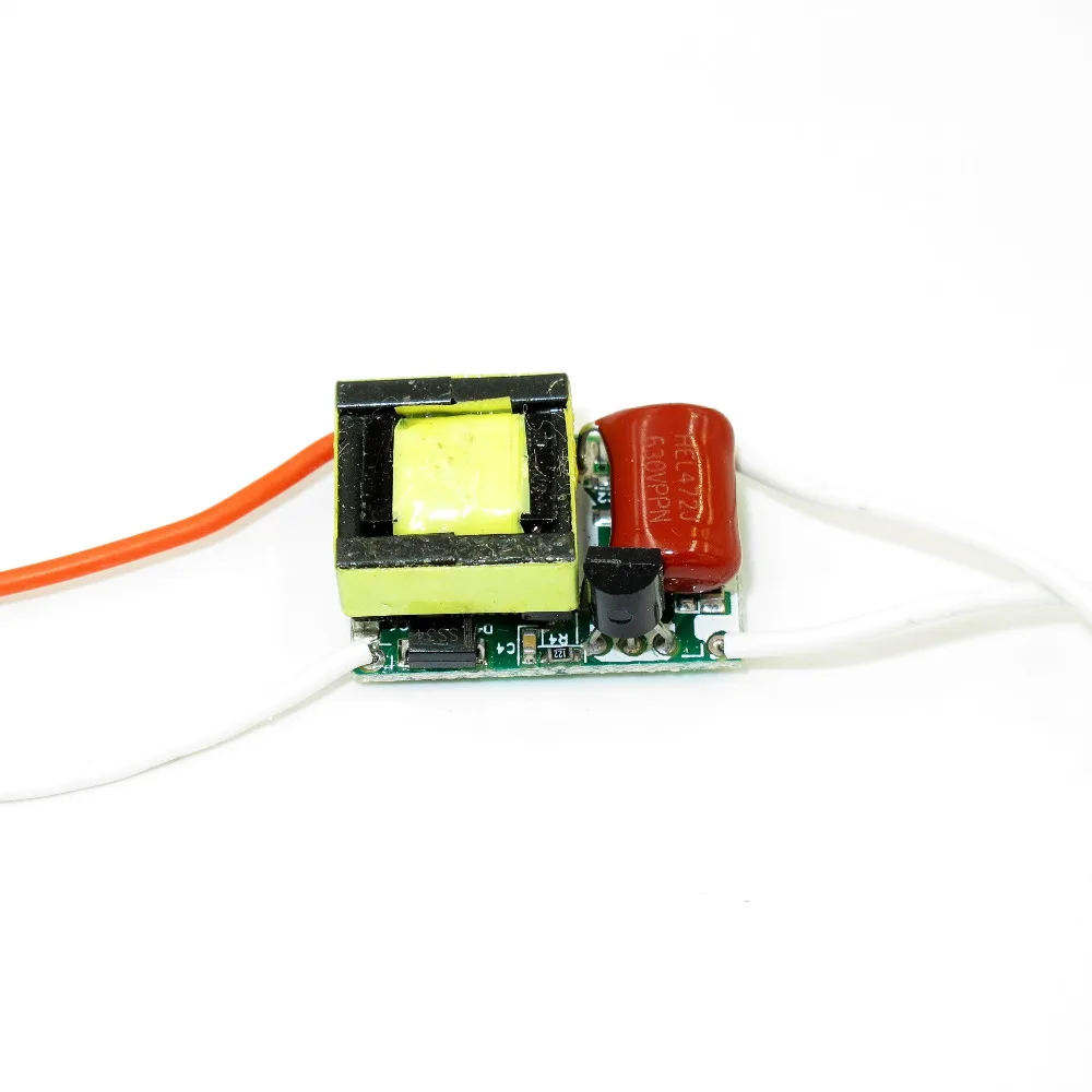 Bared PCB Dimmable Isolated 600mA 1x3W 3x3W Led Driver Power Supply AC 110V 220V for LED lights