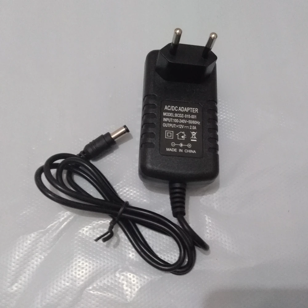 2 Pieces/Lot DC 12V 2A CCTV Camera Power Supply 2000mA EU US UK AU Plug Power Adapter For AHD Analog IP Cameras Led Light