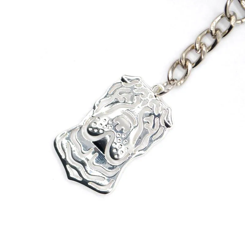 Female Alloy Chinese Shar Pei Key Chains Women\'s Jewelry Metal Key Chains