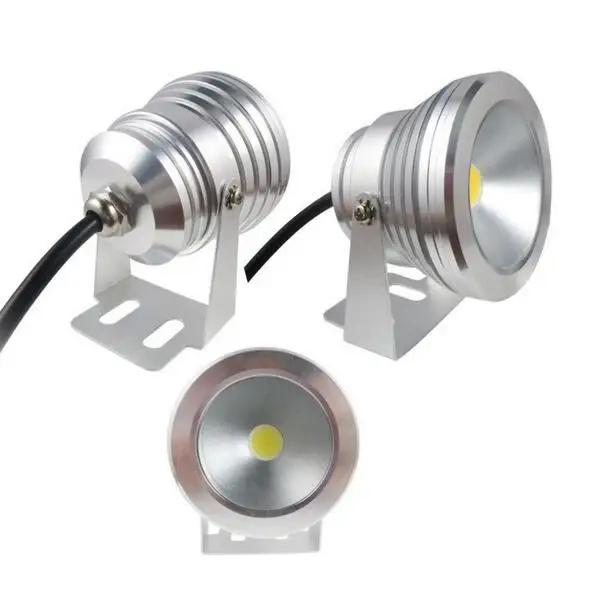 

DC12V black silver case 10W LED underwater & lawn light;IP67 waterproof;white or warm white color