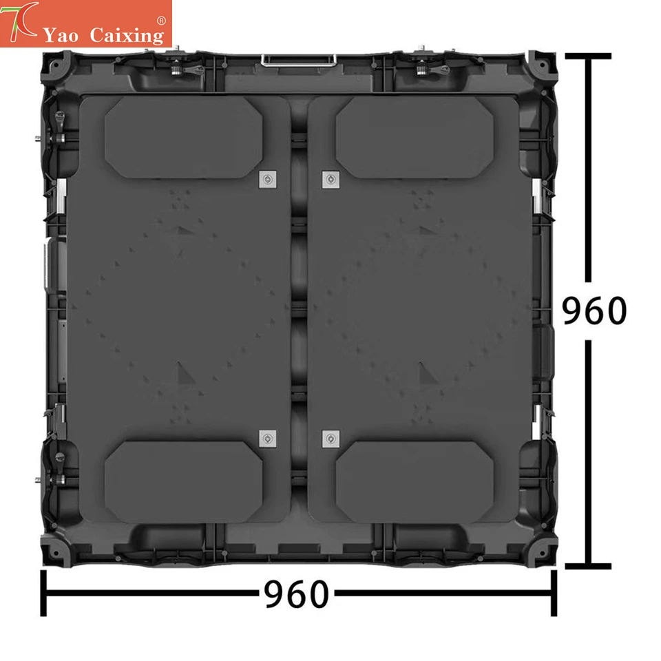 SMD3535 960x960 outdoor P10 outdoor led screen aluminum cabinet video wall high quality P5 P6 P8 rgb full color led display