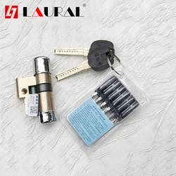 Type 13 AB Key Security Anti-Theft Copper Door Lock Core with Keys Entrance Lock Cylinder Durable Door Lock Core with Keys