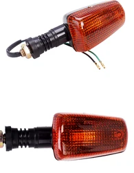 Motorcycle Turn Signal Indicator Light Turning Amber Bulb Blinker Flash Lamp for yamaha XJR400 XJR1200 XJR1300 FZR250 FZR400