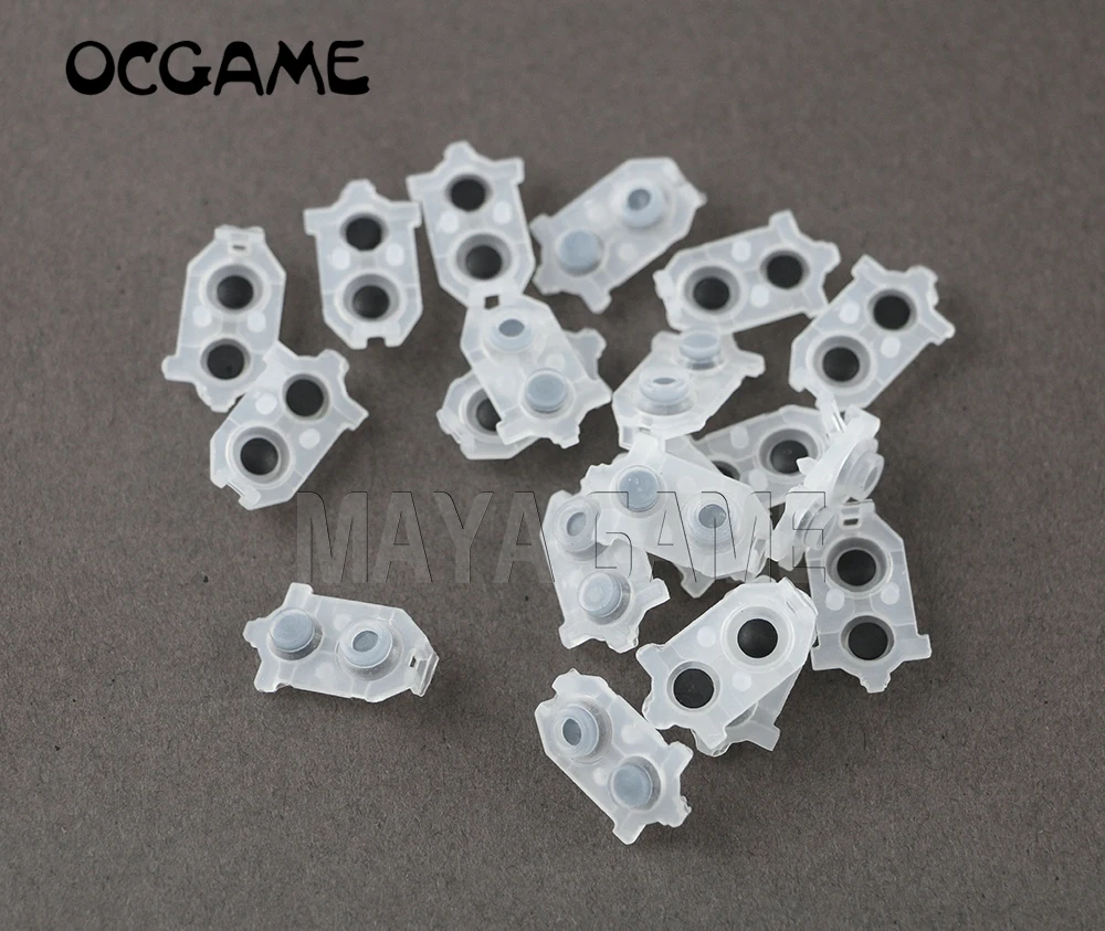 OCGAME 800pcs/lot Soft Rubber JDS030 JDM030 Silicone Conductive Adhesive Buttons Pad for ps4