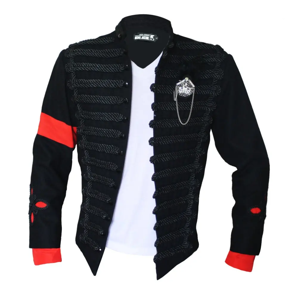 Classic XS-4XL MJ michael jackson Black Jacket / formal dress pesident reception in Whitehouse Plus Size