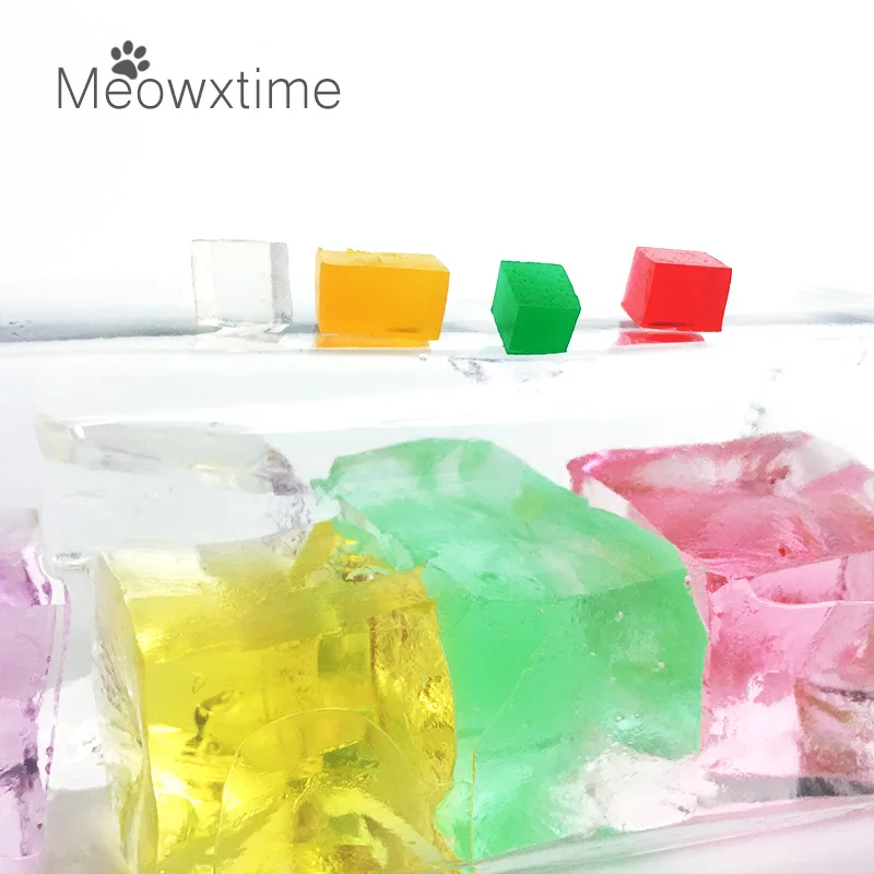 50g/bag 3d 5x5x5 square crystal soil hydrogel water beads for flower orbiz orbits growing jelly balls in water toy set orbis
