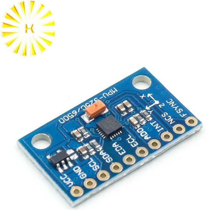 

1Set SPI IIC/I2C GY-9250 MPU 9250 MPU-9250 9-Axis Attitude +Gyro+Accelerator+Magnetometer Sensor Board Module MPU9250 3-5V
