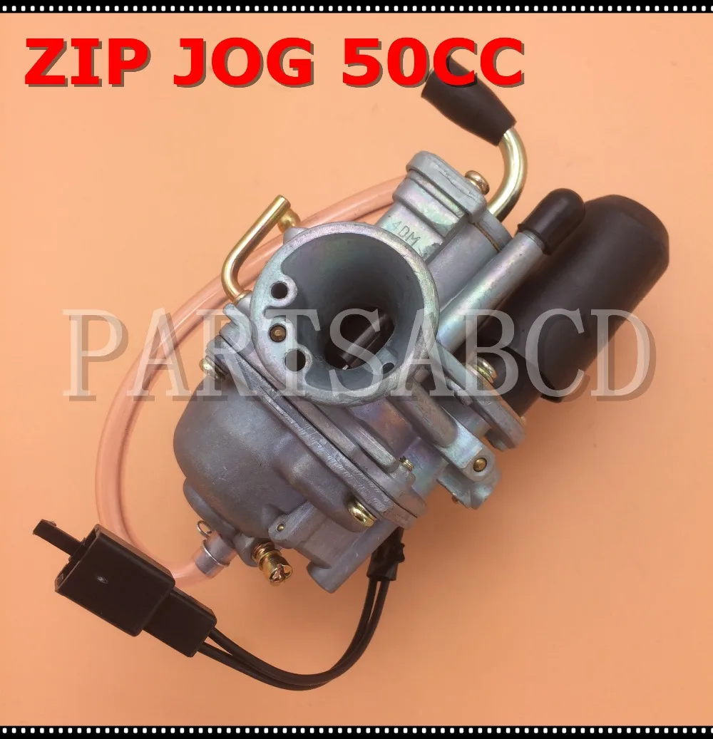 19mm Moped Carburetor Carb for 2 Stroke Piaggio Zip Yamaha Jog 50 50cc Scooter