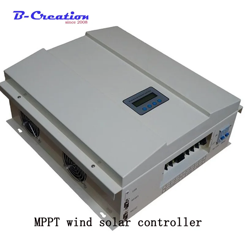 Factory price 3000w 48v/96v/120v 3000w wind Off Grid Intelligent MPPT Wind Solar Hybrid Charge Controller with LCD display