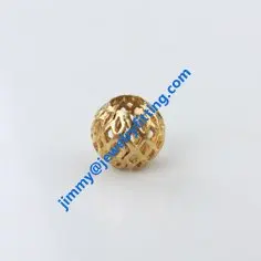 

2000pcs 10*4.5mm Filigree jewelry findings copper beads metal filigree findings spacer beads