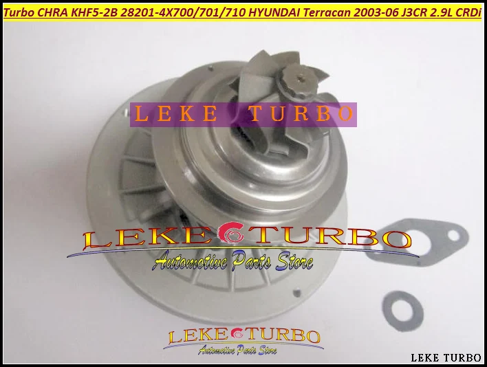 

Turbo Cartridge CHRA RHF5 KHF5-2B 28201-4X700 28201-4X701 28201-4X710 Turbocharger For HYUNDAI Terracan 03-06 J3 J3CR 2.9L CRDi